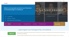 Desktop Screenshot of factuurcongres.nl