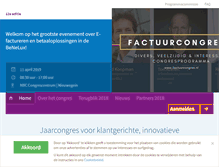 Tablet Screenshot of factuurcongres.nl